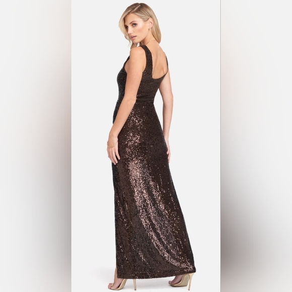 Bebe Sequin Tank Gown - Picture 3 of 4